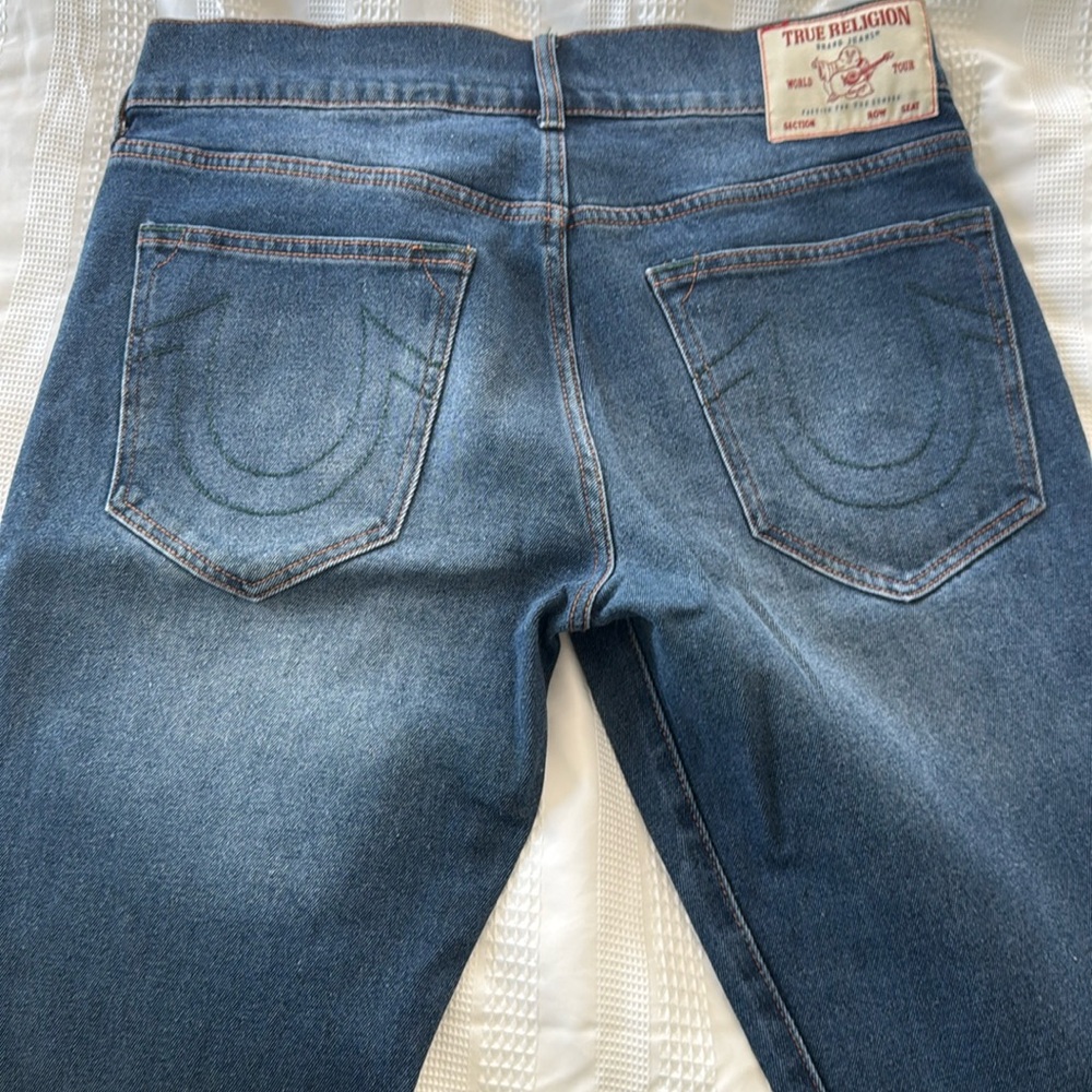 True religion men’s Ricky relaxed straight jeans